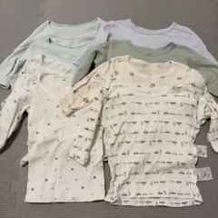 ユニクロ　アカチャンホンポ　長袖肌着80 ８枚セット