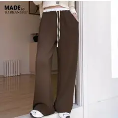 楽天　ダークエンジェル　イージーワイドパンツ　ダブルウエスト　もちもち生地