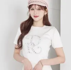 darich ビジュー DR ニットトップス