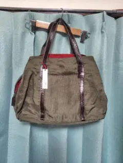 2wayタイプ 斜めがけ ショルダーバッグ オリーブグリーン