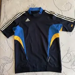 00s Y2K サイバーテック adidas ピステシャツ