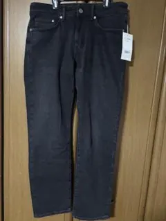 H&M ダークグレー ストレートレッグデニム EUR 32/30