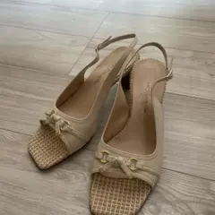 銀座カネマツ　パンプス サンダル　24センチ