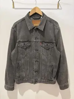 リーバイス　トラッカージャケット　ブラックデニム　ヴィンテージフィット　BIGE