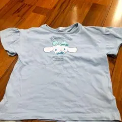 Cinnamoroll キャラクターTシャツ 水色130