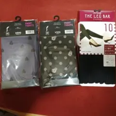 タイツ　レギンス　3足セット
