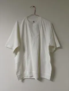 UNIQLO ラグランスリーブTシャツ ホワイト L
