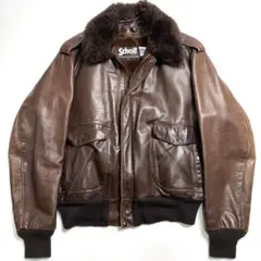革*ー様 SCHOTT フライトジャケット184SM レザージャケット　ヴィンテ Schott N.Y.C ショット SCHOTT 184SM A-2 レザーフライトジャケット