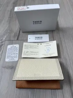新品　TAKEO KIKUCHI タケオキクチ　名刺入れ カードケース