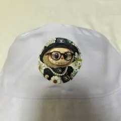 ラブブバケットハット 白