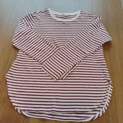 UNIQLO ストライプ 長袖Tシャツ Sサイズ 綿100%