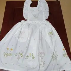Royal Copenhagen フリルエプロン　花柄のサムネイル