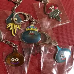 ドラゴンクエスト メタルキーホルダー 5種セット　スライム