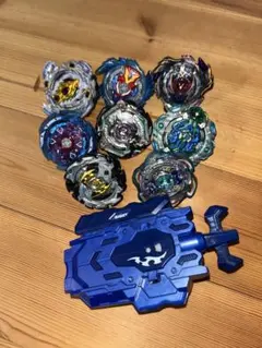 ベイブレード 8個セット バトルシステム付き