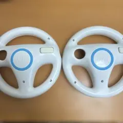 【匿名　送料無料】454-7家庭用ゲーム機　任天堂Wiiマリオカートハンドル