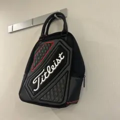 新品　Titleist ゴルフ　シューズケース 黒/赤　メンズ