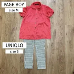 UNIQLO PAGE BOY まとめ売り　ブラウス　半袖　レギンスパンツ　春夏