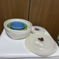 三郷陶器 ノルディック ミッキー レンジパック 3点セットのサムネイル