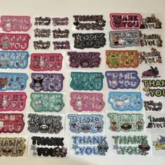 「THANK YOU」ステッカーセット 40枚セット