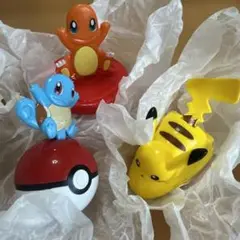 マクドナルド　ポケモン　おもちゃ　ピカチュウ　ヒトカゲ　ゼニガメ