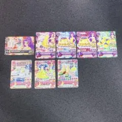 旧アイカツカード イエロームーンカクタス4点セット +4枚