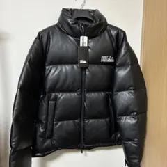 兄ノ助様専用新品ファーストダウンバブルダウンジャケット　カラーレザーXLサイズ