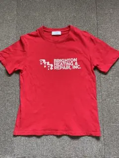 SLOBE IÉNA ロゴプリント 半袖Tシャツ レッド