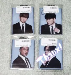 三代目　カプセル　ステッカーチャーム3点セット