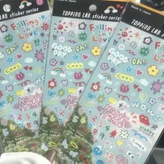 セリア　らくがき　シール