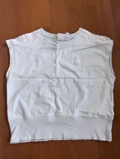 adidas タンクトップ M ライトブルー