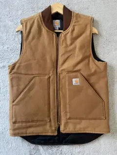 ▽Carhartt　カーハート　ブラウンダックベスト　Sサイズのサムネイル