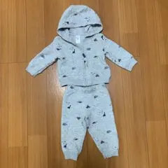carter's 恐竜柄パーカーパンツ セット　12ヶ月用のサムネイル