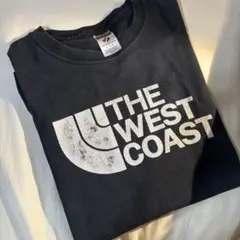 【韓国購入】ノースフェイス風Tシャツ / XL / ブラック
