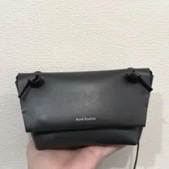 定価6.2万 Acne Studios グレー ミニ ショルダーバッグ バッグのサムネイル
