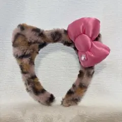 USJ ハローキティ ヒョウ柄 カチューシャ