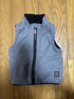 BACK & FORTH ベビーベスト 90cm グレー