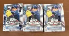 topps chrome ベースボールカード box