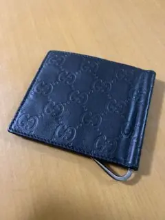 未使用保管品✨ GUCCI マネークリップ GGマーモント ブラック レザー グッチ インプリント〕マネークリップブラック GGレザー | GUCCI公式