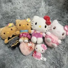 サンリオ　ハローキティ　ぬいぐるみマスコット　まとめ売り