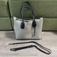 MICHAEL KORS バイカラー トートバッグ