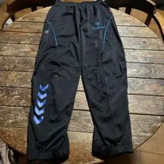 hummel ヒュンメルナイロンジョガージャージスウェットパンツブラックMサイズ