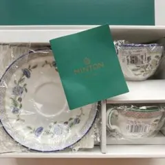 MINTON ハドンホール トレリス ティーカップ・ソーサー ペアセット 花柄