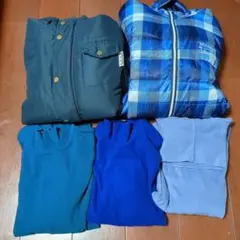 ネイビー ジャケット チェックジャンパー ユニクロヒートテック まとめ売り