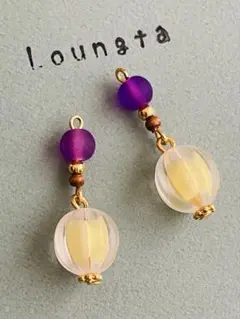 5点で450円引き ハンドメイドピアス 樹脂ピアス