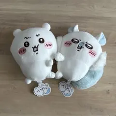 ちいかわ イヤッぬいぐるみ ちいかわ・モモンガ 全2種セット タグ付きのサムネイル