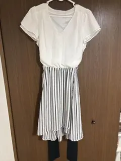 CECIL McBEE ワンピース ストライプ柄のサムネイル