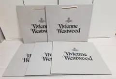 VivienneWestwood ショッパー 紙袋 大 5枚 まとめ売り ロゴ有のサムネイル