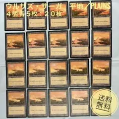 【M:TG】【旧枠】平地/Plains (ウルザズ・サーガ版)(英語) 20枚