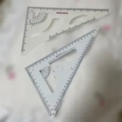 製図用三角定規2点セット