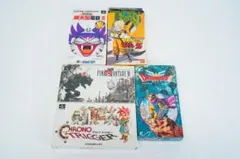 10.389-40▲SFCソフト5本 FF6 クロノトリガー他 箱説付